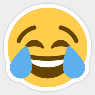 Laughing emoji Sticker